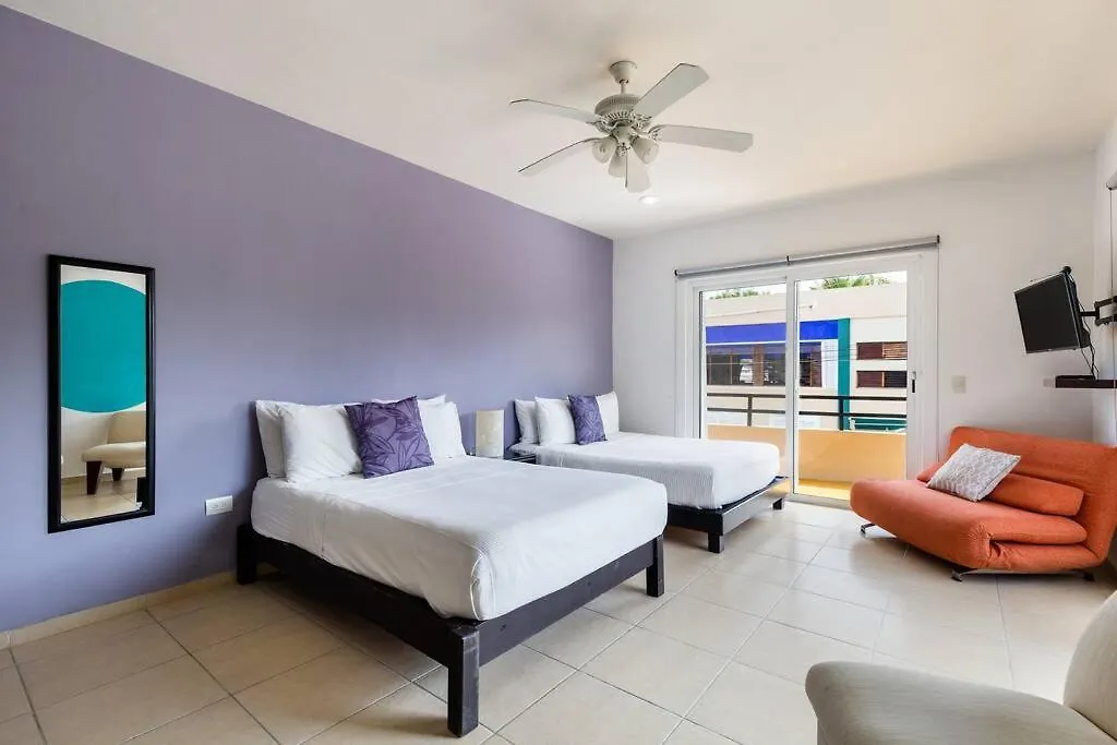 Spacious 2 Bedroom And Big Terrace Condo In Centro Playa del Carmen Apartment