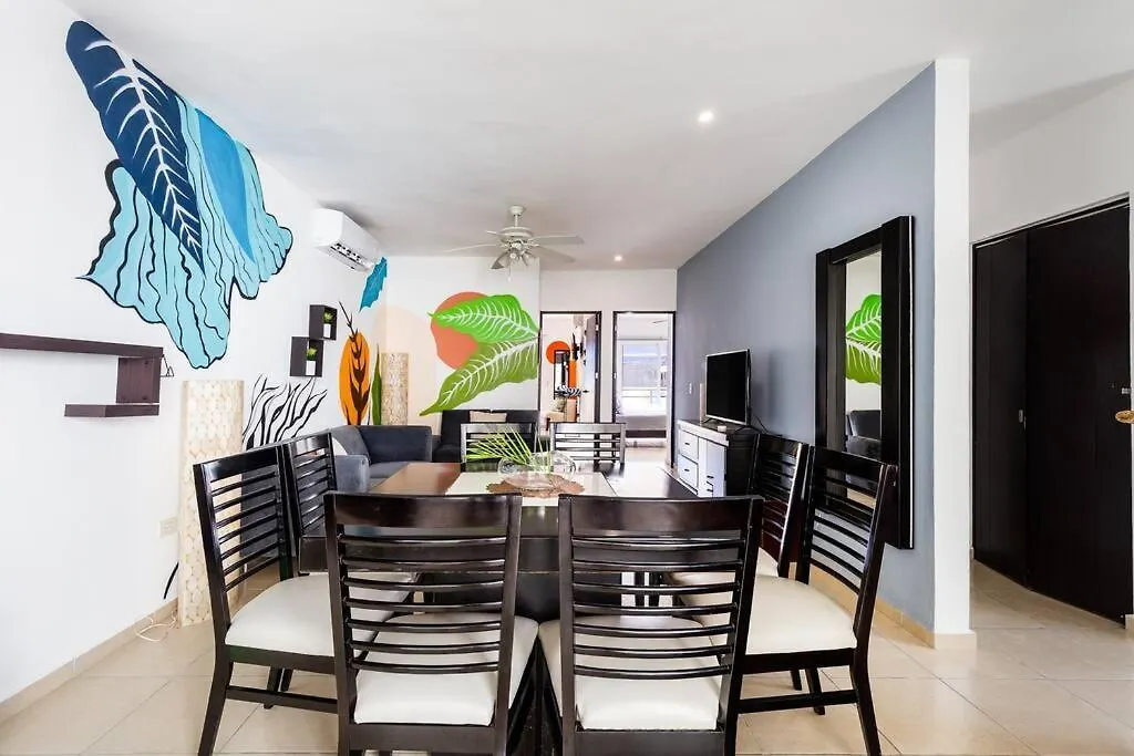 Spacious 2 Bedroom And Big Terrace Condo In Centro Playa del Carmen