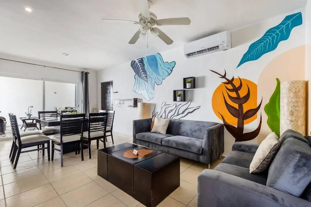 Spacious 2 Bedroom And Big Terrace Condo In Centro Playa del Carmen