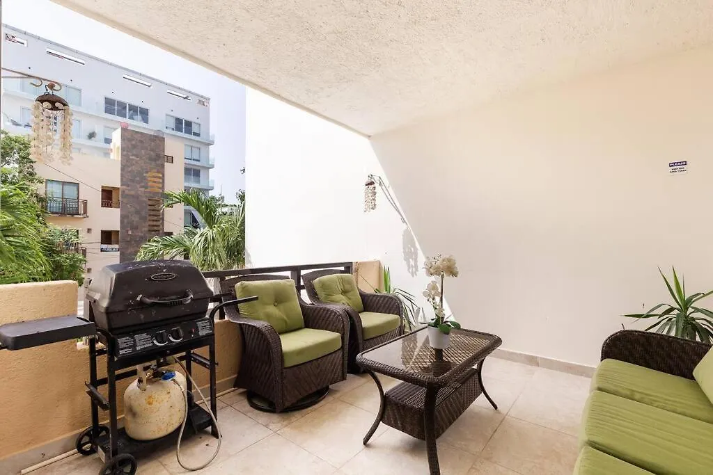 Spacious 2 Bedroom And Big Terrace Condo In Centro Playa del Carmen