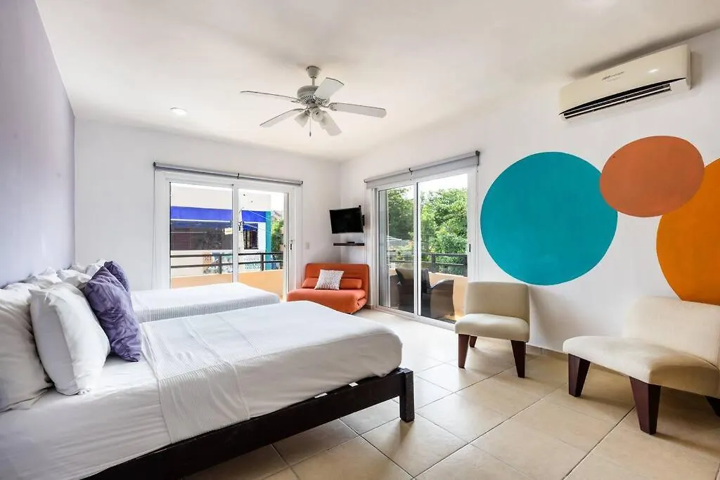 Apartamento Spacious 2 Bedroom And Big Terrace Condo In Centro Playa del Carmen